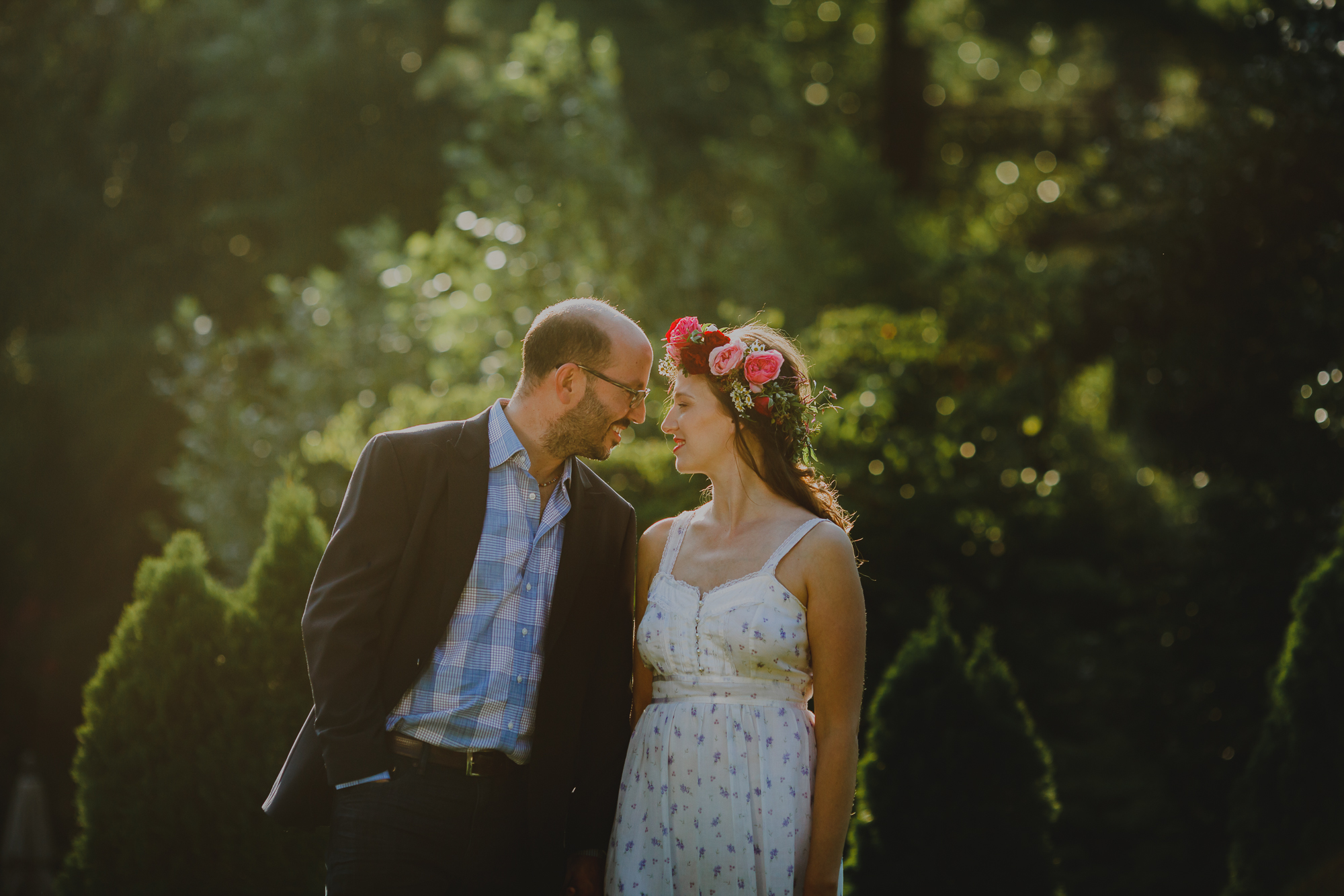 Summer Boho Outdoor Couple Session 