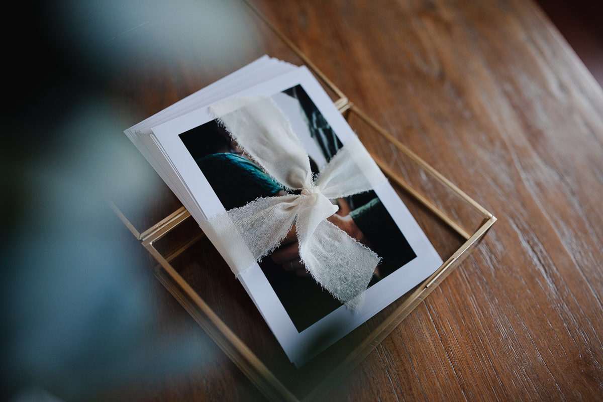 Fine art family leather and linen albums and prints by Baltimore photographer Maria Ortiz